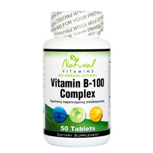 Natural Vitamins Vitamin B Complex 50caps