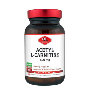 Olympian Labs, Acetyl L Carnitine 500 mg, 60 caps