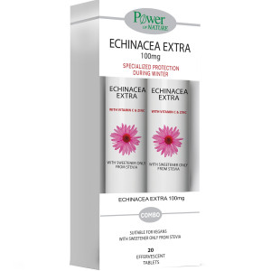 Power Of Nature Echinacea Extra 2 x 20 eff.tabs Λεμονί