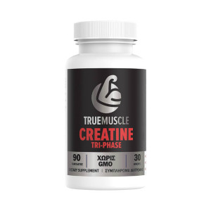 True Muscle Creatine Tri-Phase 1667mg 90tabs