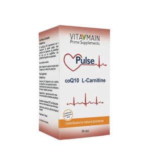 Vitamain Pulse CoQ10 80mg & L-Carnitine 200mg 30caps