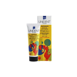 Intermed Unident Kids Toothpaste 500PPM Fluoride Bubble Gum 50ml