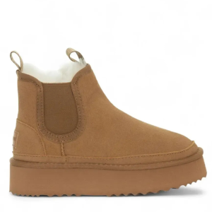 Superdry Gia Chelsea Boot Γυναικείο Μποτάκι Chestnut DH283003