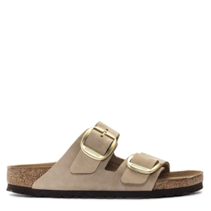 Birkenstock Leather Arizona Big Buckle Leoi Tabacco Brown 35-43 Narrow Σανδάλι Γυναικείο 1030395