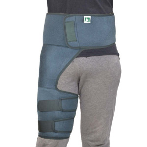 AR-401 Ζώνη Ισχίου-Μηρού Neoprene Aμφίπλευρο One Size