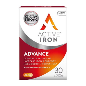 Bionat Active Iron 25mg Advance 30Caps