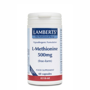 Lamberts L-Methionine 500mg 60 Caps
