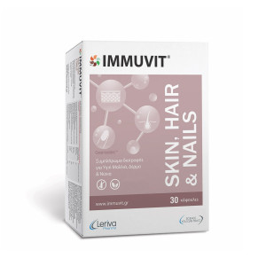 Leriva Immuvit Skin Hair Nails (30 caps)