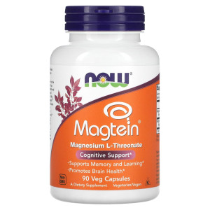 Now Foods Magtein Magnesium L-Threonate 666mg 90caps
