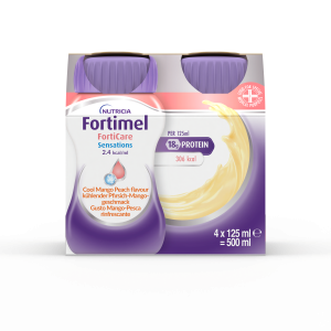 Nutricia Fortimel Sensations Μάνγκο Ροδάκινο 4Χ125gr
