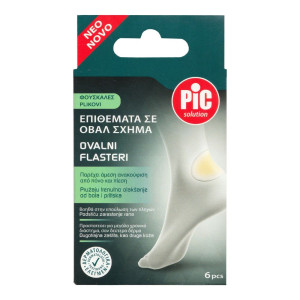 Pic Solution Επιθέματα Σε Οβάλ Σχήμα 6pcs