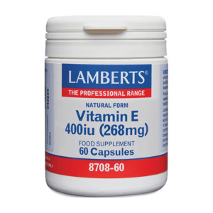 Lamberts E-400Iu Natural 60Caps New