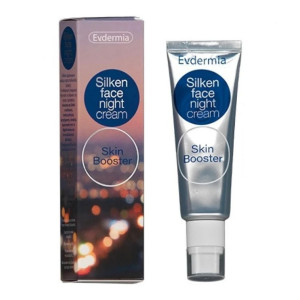 Evdermia Silken Face Nightcream Ενυδατική Κρέμα Προσώπου Νυκτός 50ml
