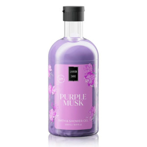 Lavish Care Bath And Shower Gel Purple Musk 500ml