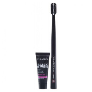 Curaprox Black Is White-Light Pack (Cs 5100+Whi/Ning Paste 8Ml)