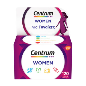 Centrum Women Πολυβιταμίνη 120Tabs