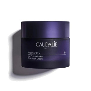 Caudalie Premier Cru Rich Κρέμα Προσώπου για Ενυδάτωση, Αντιγήρανση & Σύσφιξη με Υαλουρονικό Οξύ & Ceramides 50ml