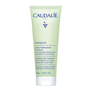 Caudalie Vinopure Gel Καθαρισμού Προσώπου για Ακνεϊκές Επιδερμίδες 75ml