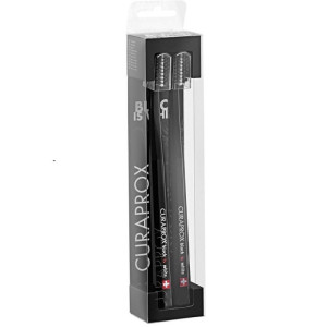 Curaprox Black Is White Toothbrushes B/B Duo Pack Οδοντόβουρτσες