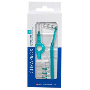 Curaprox Cps 06 Prime Start - 2 Λαβές - Μεσοδόντια Βουρτσάκια Τυρκουαζ