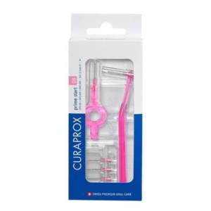 Curaprox Cps 08 Prime Start - 2 Λαβές - Μεσοδόντια Βουρτσάκια Ροζ
