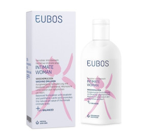 Eubos Intimate Woman Liquid  Ήπια Φροντίδα Καθαρισμού για τη Γυναικεία Ευαίσθητη Περιοχή 200 ML