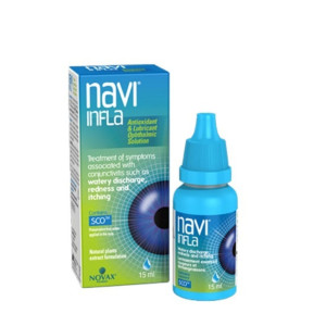 Novax Pharma Navi Infla Οφθαλμικές Σταγόνες 15ml