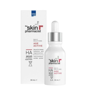 Intermed The Skin Pharmacist Age Active HA Ενυδατικό & Αντιγηραντικό Serum Προσώπου με Υαλουρονικό Οξύ 30ml