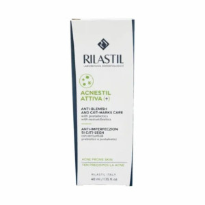 Rilastil Acnestil Attiva Κρέμα Προσώπου κατά των Ατελειών & της Ακμής με Νιασιναμίδη 40ml