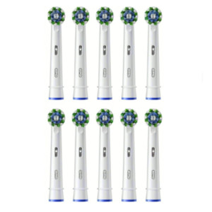 Oral-B Cross Action Ανταλλακτικές Κεφαλές για Ηλεκτρική Οδοντόβουρτσα 10τμχ