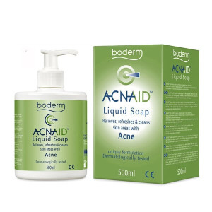 Boderm Acnaid Υγρό Καθαρισμού Προσώπου για Ακνεϊκές Επιδερμίδες 500ml