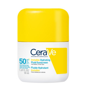 CeraVe Invisible Hydrating Fluid Sunscreen Αντηλιακό Προσώπου SPF50 50ml