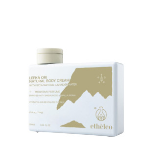 Etheleo Lefka Ori Natural Body Cream 250ml