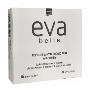 Intermed Eva Belle Peptides & Hyaluronic Acid Ενυδατικό & Αντιγηραντικό Serum Προσώπου με Πεπτίδια & Υαλουρονικό Οξύ για Αποτοξί
