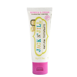 Jack n' Jill Natural Certified 6m+ Toothpaste 50g - Straberry