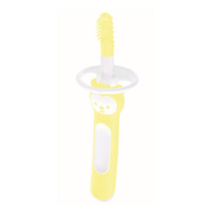 Mam Brush Βρεφική Οδοντόβουρτσα για 3m+ Κίτρινη