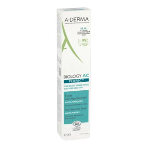 A-Derma Biology AC Light Αντιγηραντική & Ρυθμιστική Κρέμα Προσώπου Ημέρας κατά των Ατελειών 40ml
