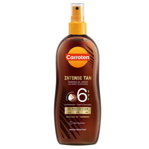 Carroten Oil Spray Intense Tan SPF0 200ml (NEW)