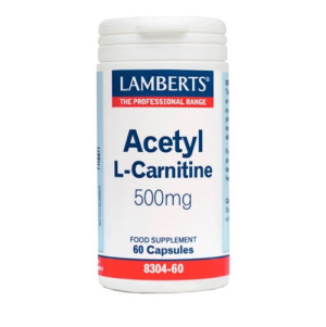 Lamberts Acetyl L-Carnitine 500mg 60Caps