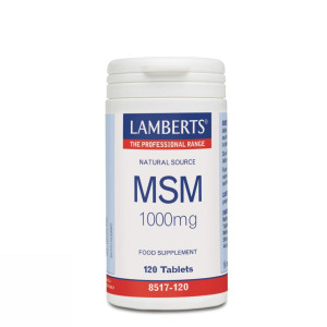 Lamberts MSM 1000mg 120tabs