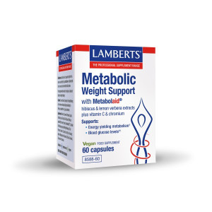 Lamberts Metabolic Weight Support Ειδικό Συμπλήρωμα Διατροφής 60Caps