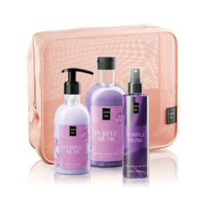 Lavish Care Musk Σετ Περιποίησης για Ενυδάτωση & Καθαρισμό Σώματος 3τμχ