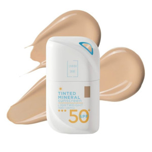 Lavish Care Tinted Mineral Mineral Αντηλιακή Κρέμα Προσώπου SPF50 με Χρώμα No2 Medium Shade 50ml
