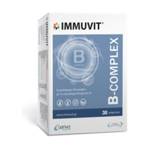 Leriva Pharma B-complex για την Υγεία του Νευρικού Συστήματος 30Caps