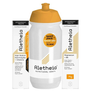 Aletheia Promo High Sodium Electrolytes + Vitamins + Caffeine 18 Effer.tabs & Magnesium + Vitamin B6 20 Effer.tabs