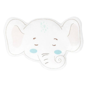 Kikka Boo Διακοσμητικό Μαξιλάρι Κούνιας Elephant Time Λευκό 45x30cm