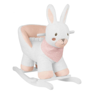 Kikka Boo Bunny Κουνιστό Παιχνίδι για 12+ μηνών για Βάρος έως 30kg Λευκό