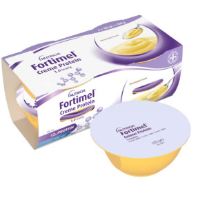 Nutricia Fortimel Creme Protein Μπανάνα 4Χ125gr