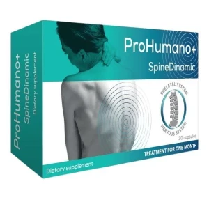 ProHumano+ SpineDinamic Συμπλήρωμα για την Υγεία Αρθρώσεων & Οστών 30Caps