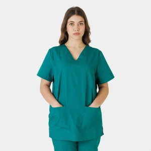 Dr.Scrub Unisex Surgical Green Scrub Μπλούζα
